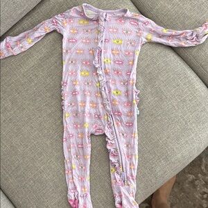 Kids One Piece Pajama with Eye Pattern